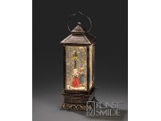 Konstsmide Lantern Dickensian Style (5 Hour Timer, Battery Operated, Warm White, LED, Water Filled)